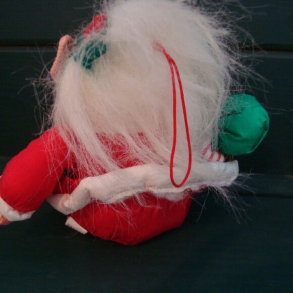 Vintage Norfin Santa Troll ParaChutes International Silver Co Rare Plush - Picture 6 of 7